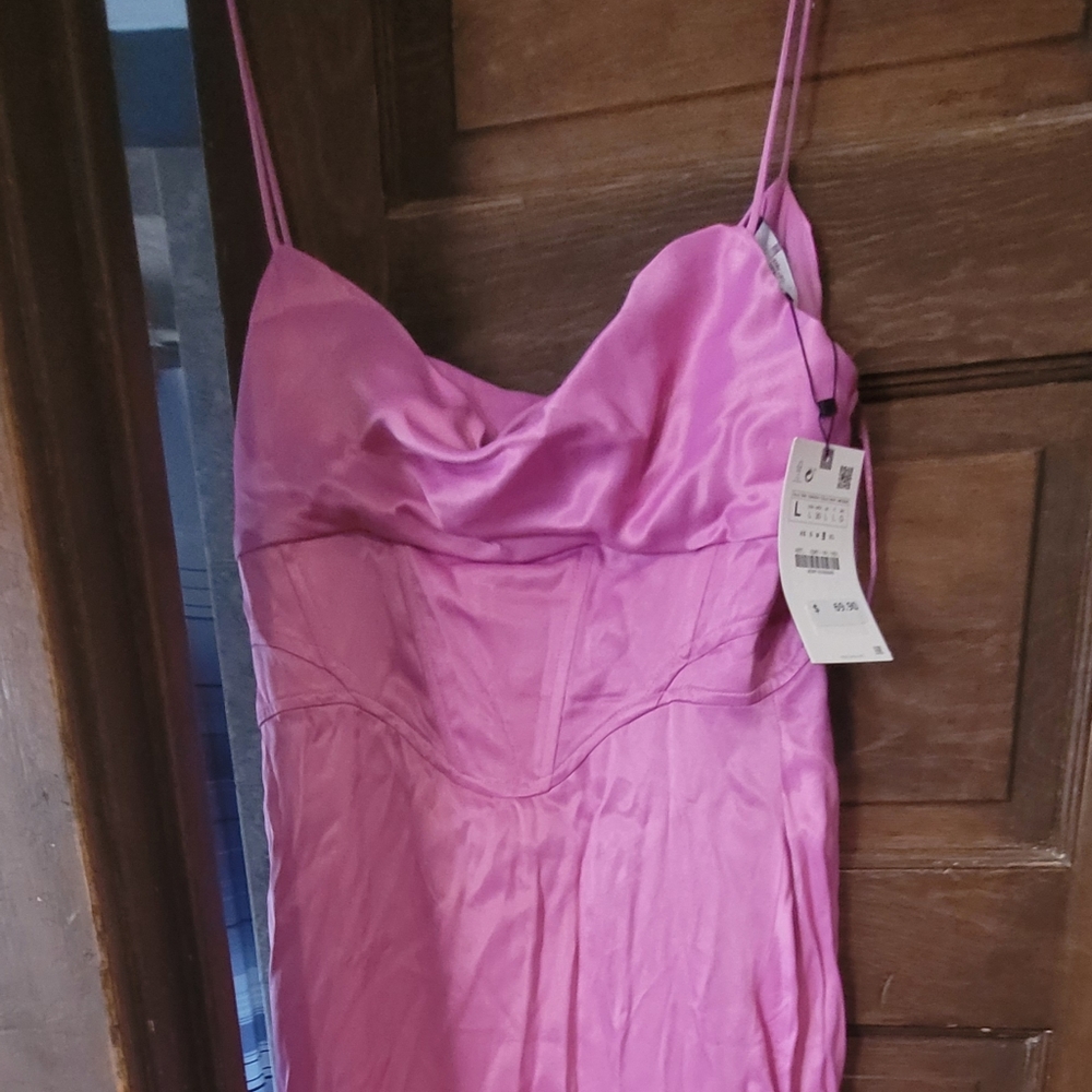 ZARA purple dress